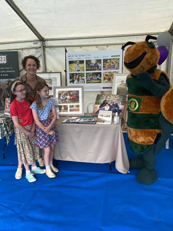 Billy Bee with 2 by 2 Holidays Wheathampstead - promoting our Wheathampstead is Back event