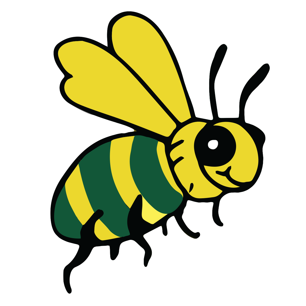 Billy the Bee - he is our Wheathampstead mascot - encouraging people to Buy It Locally
